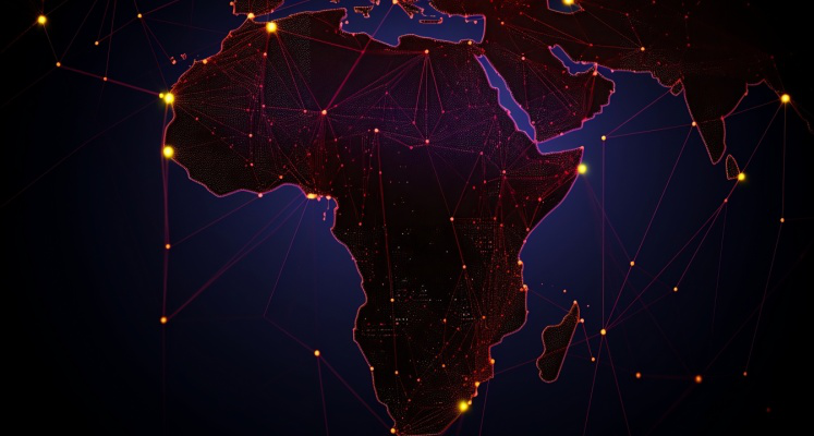 African network map