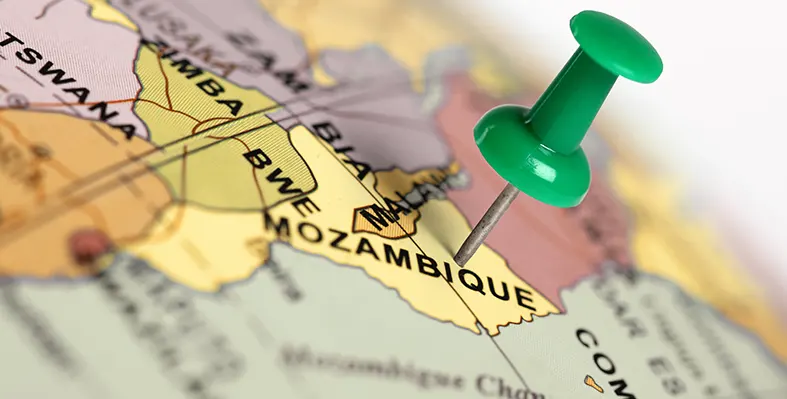 Mozambique’s energy sector to receive a boost from the African Development Bank following the institution’s participation in Maputo at the Africa50 summit Mozambique_pointed_on_a_map