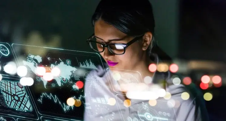 NETSCOUT’s report shows Morocco, Tunisia, Libya, and Algeria facing intensifying DDoS threats on telecoms in early 2025 Women_with_cyberscreen