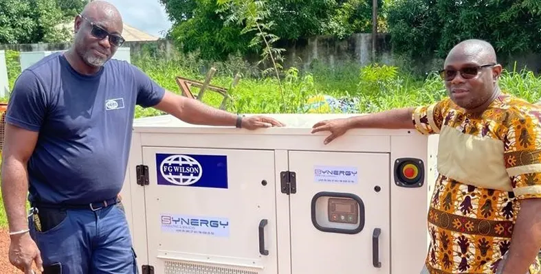 GeniWatt expands footprint with FG Wilson gensets across Guinea Bissau and Cameroon’s telecom and healthcare sectors. (Image source: GeniWatt) GeniWatt's_generator