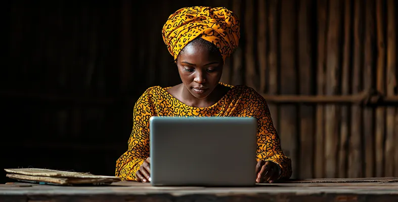 Vodacom commits over US$56mn to improve 4G/5G coverage, digital tools, and SME growth in Mpumalanga province A_women_on_a_laptop