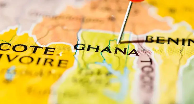 LINX Accra goes live Ghana_pointed_on_a_map